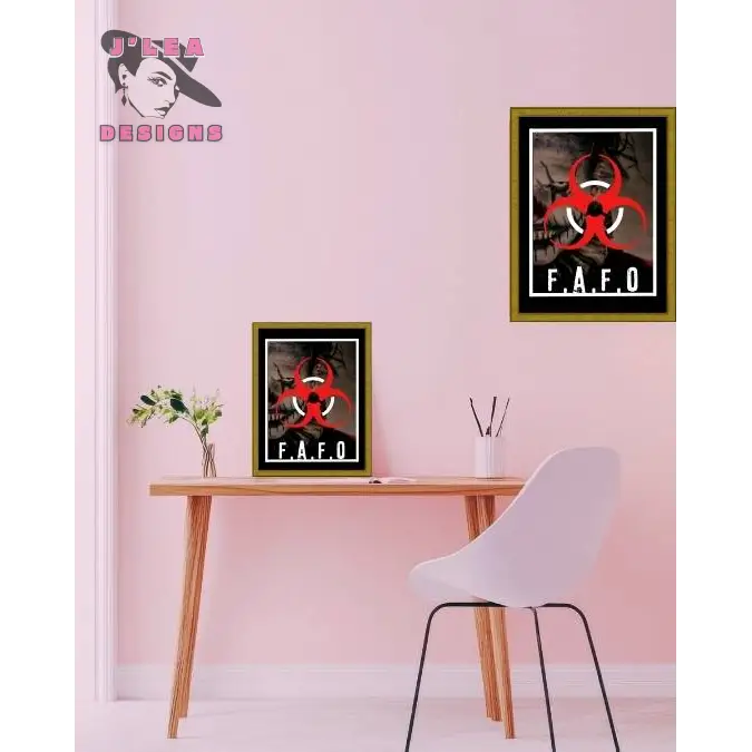 FAFODownloadable Radioactive Clown Art Print - Download and Print Art