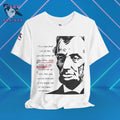 Fooling People - A Sobering Quote by Abraham Lincoln | J’Lea Designs | Adult Unisex Jersey Tee - White / XS - T-Shirt