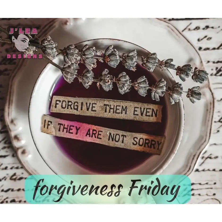 Forgiveness Friday: Release, Heal, and Set Yourself Free | Themed | Webinar | Group | 1 Session - J'Lea Designs