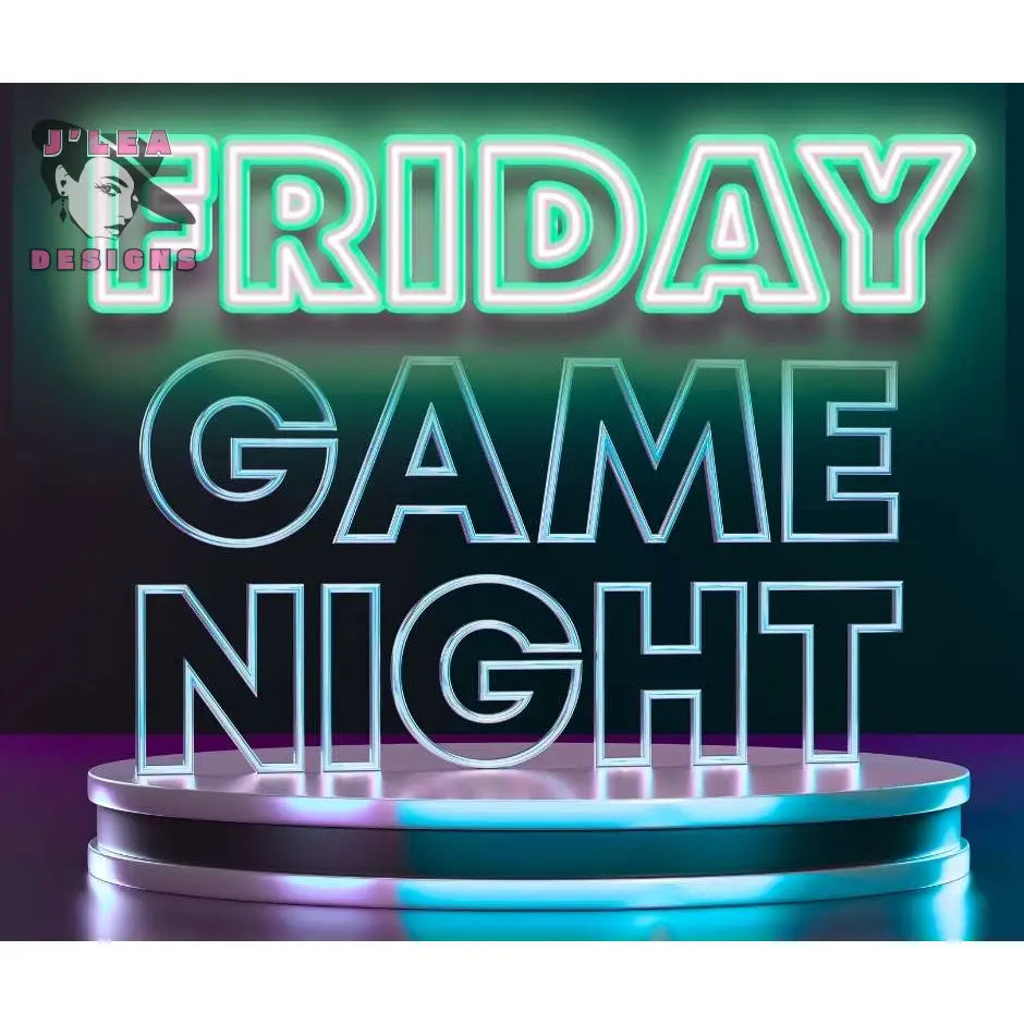 Friday Night Game Night: Play, Connect, Unwind | Group Webinar - J'Lea Designs