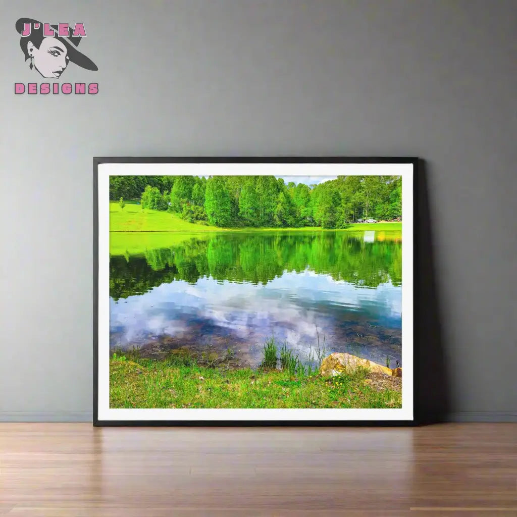 Galax Virginia Breathtaking Framed Fine Art Landscape Print by J’Lea Designs - Wall Art