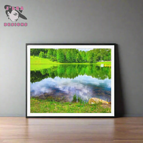 Galax Virginia Breathtaking Framed Fine Art Landscape Print by J’Lea Designs - Wall Art