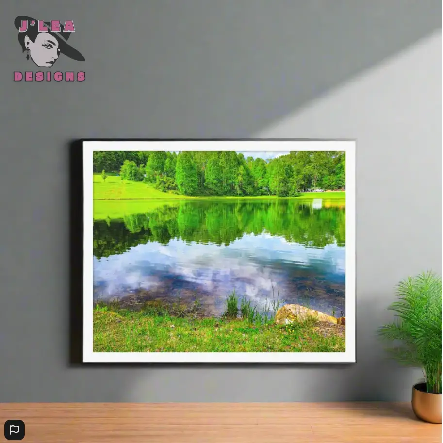 Galax Virginia Breathtaking Framed Fine Art Landscape Print by J’Lea Designs - Wall Art