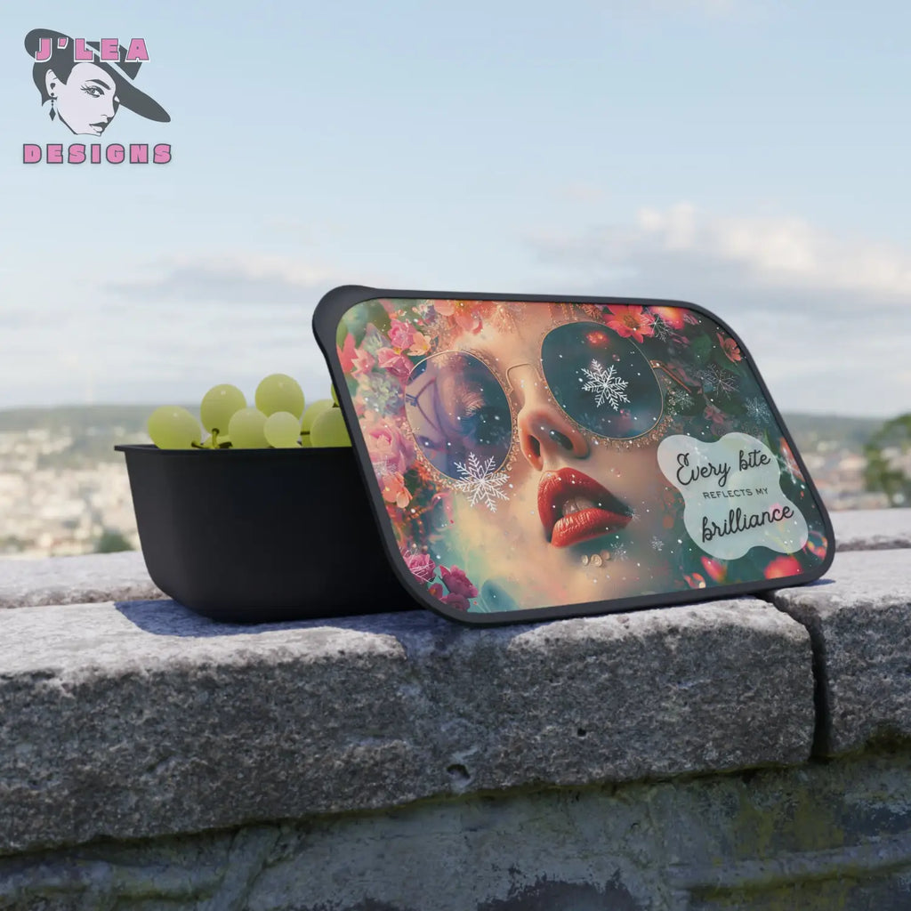 Glam Nourishment Bento Box by J’Lea Designs – Limited-Edition - Transformative Print for the Mindful and Eco-Friendly