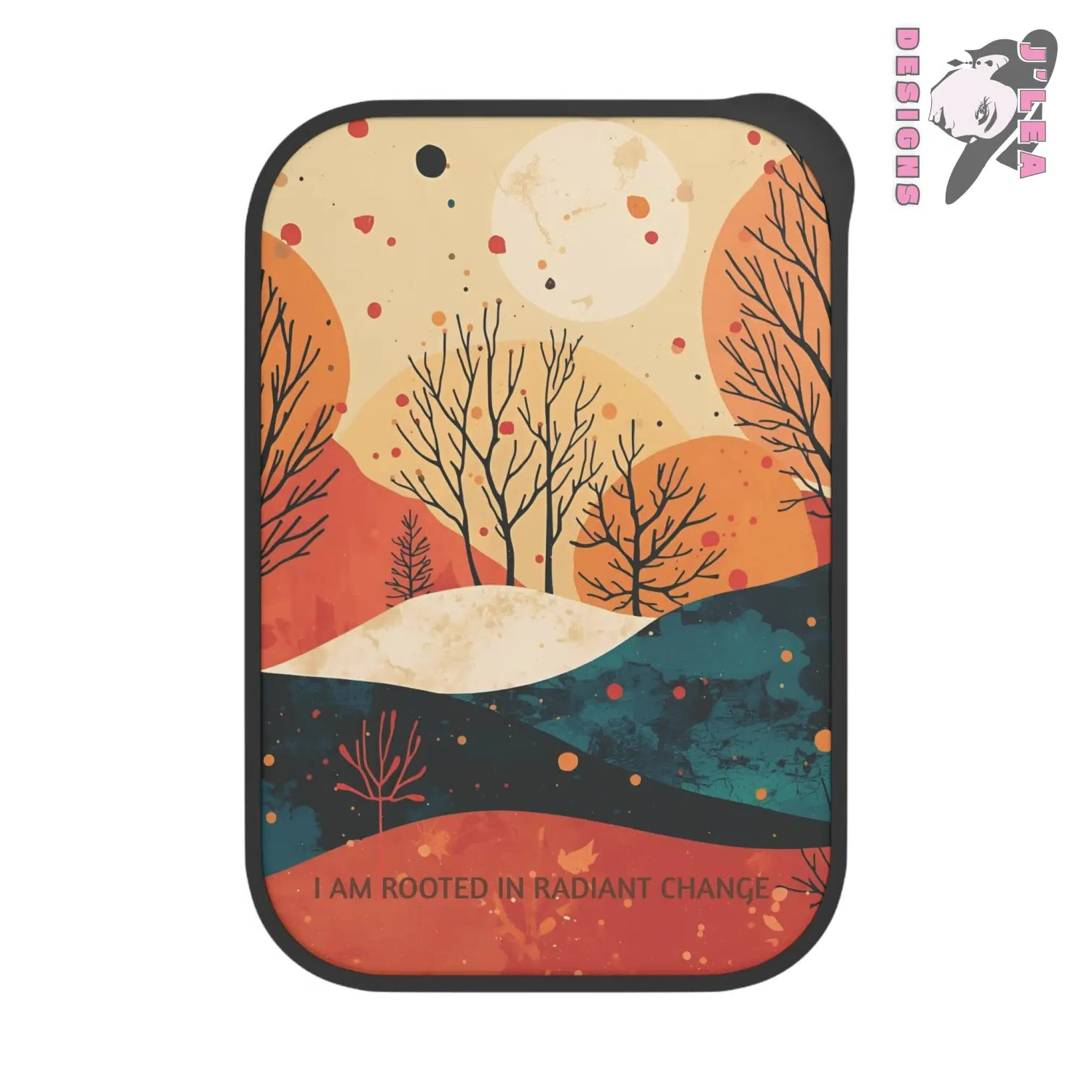 Gratitude Between Worlds by J'Lea Designs - Transformative Eco-Friendly Bento Box with Abstract Tree Design - November's Limited-Edition