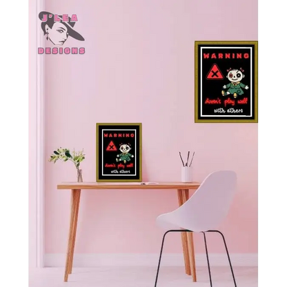 Hazardous Truths Downloadable Art Print Bundle - Lifestyle Mockup Image - by J'Lea Designs
