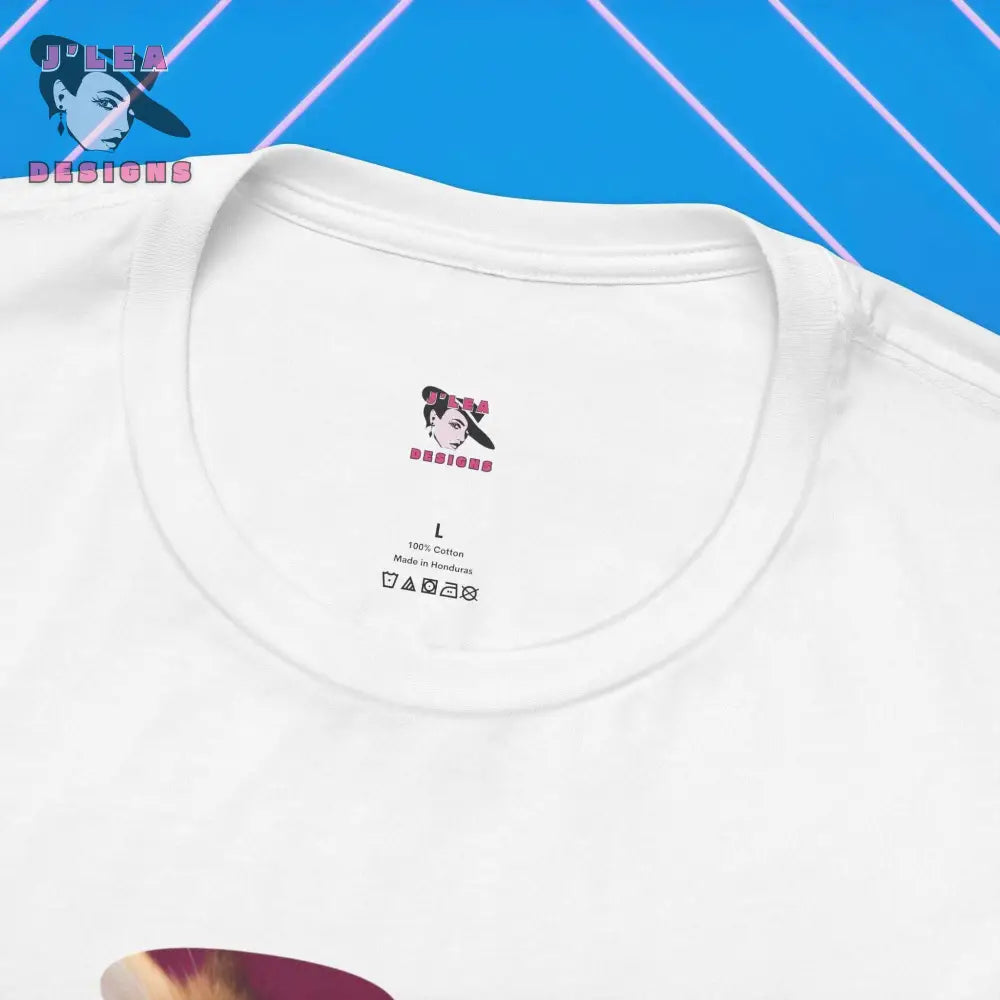 JOYFUL MAINE COON | Adult Unisex Jersey Tee | Typography Design | Statement Shirt - J'Lea Designs