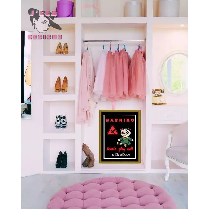 Misfit Doll Art Print Doesn’t Play Well With Others - Download and Print Art