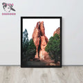 Nature's Embrace: Praying Hands at Garden of the Gods | Framed Photography Print - J'Lea Designs