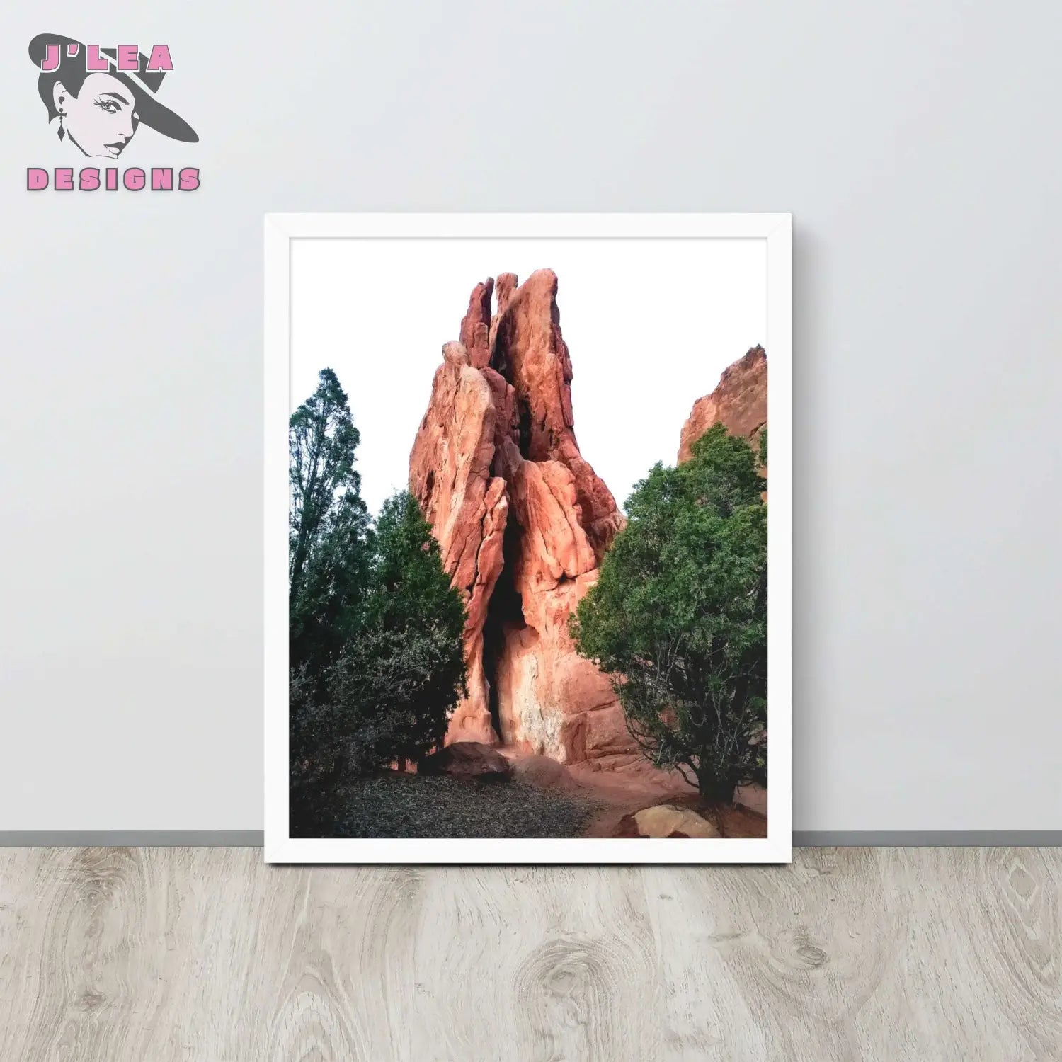 Nature's Embrace: Praying Hands at Garden of the Gods | Framed Photography Print - J'Lea Designs