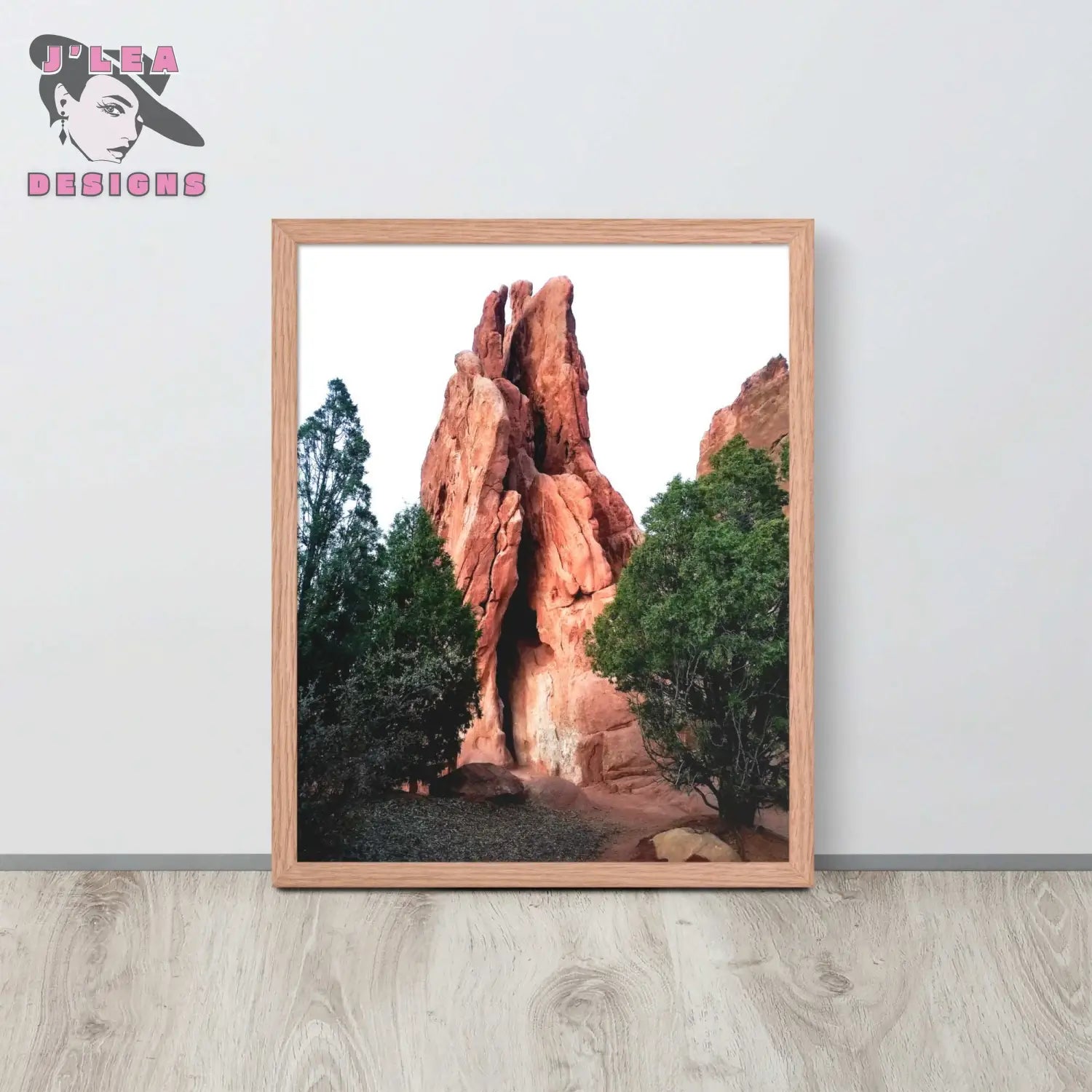 Nature's Embrace: Praying Hands at Garden of the Gods | Framed Photography Print - J'Lea Designs