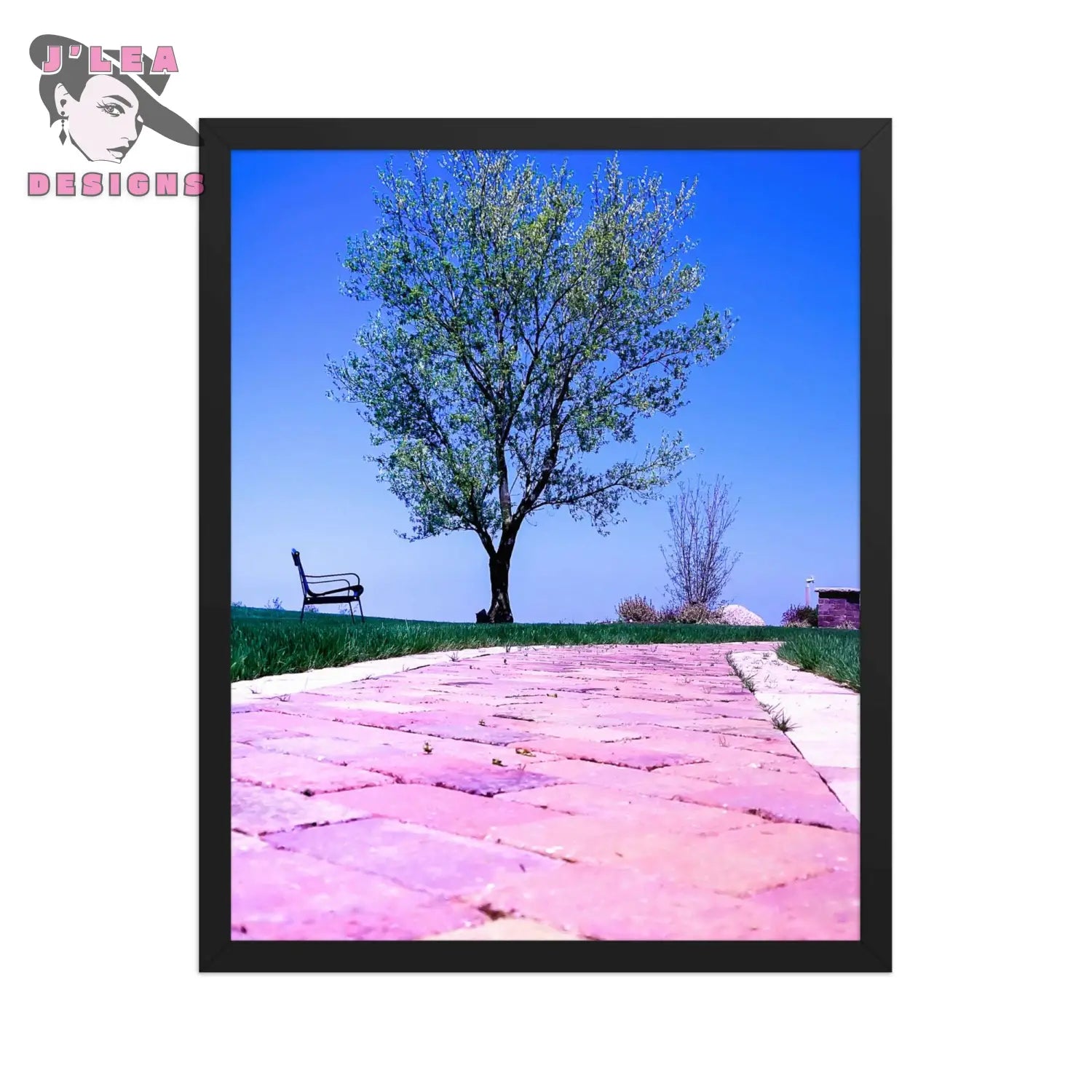 Pathway to Serenity: Sheffield Lake, OH | Framed Photography Print - J'Lea Designs