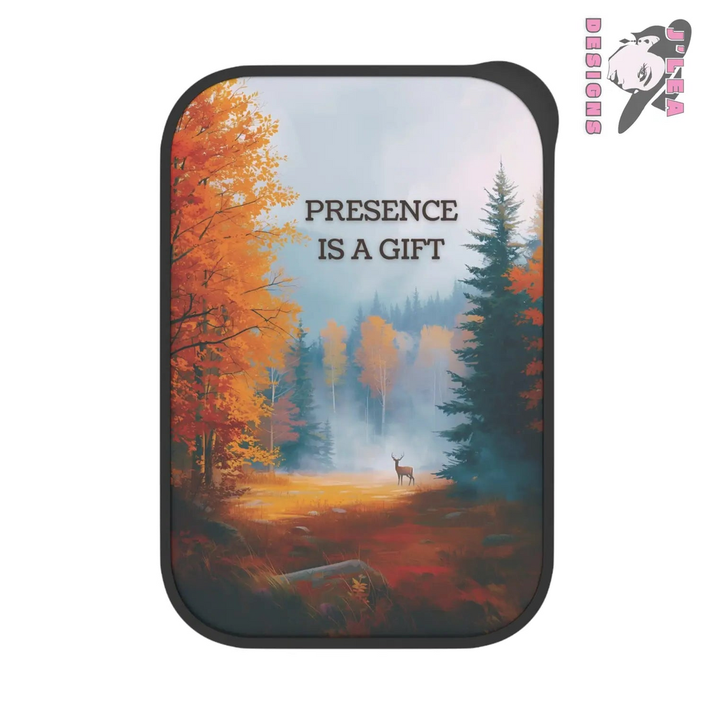 Presence Is a Gift by J'Lea Designs – Transformative Eco-Friendly Bento Box with Autumn Forest Design - Novembers Limited-Edition