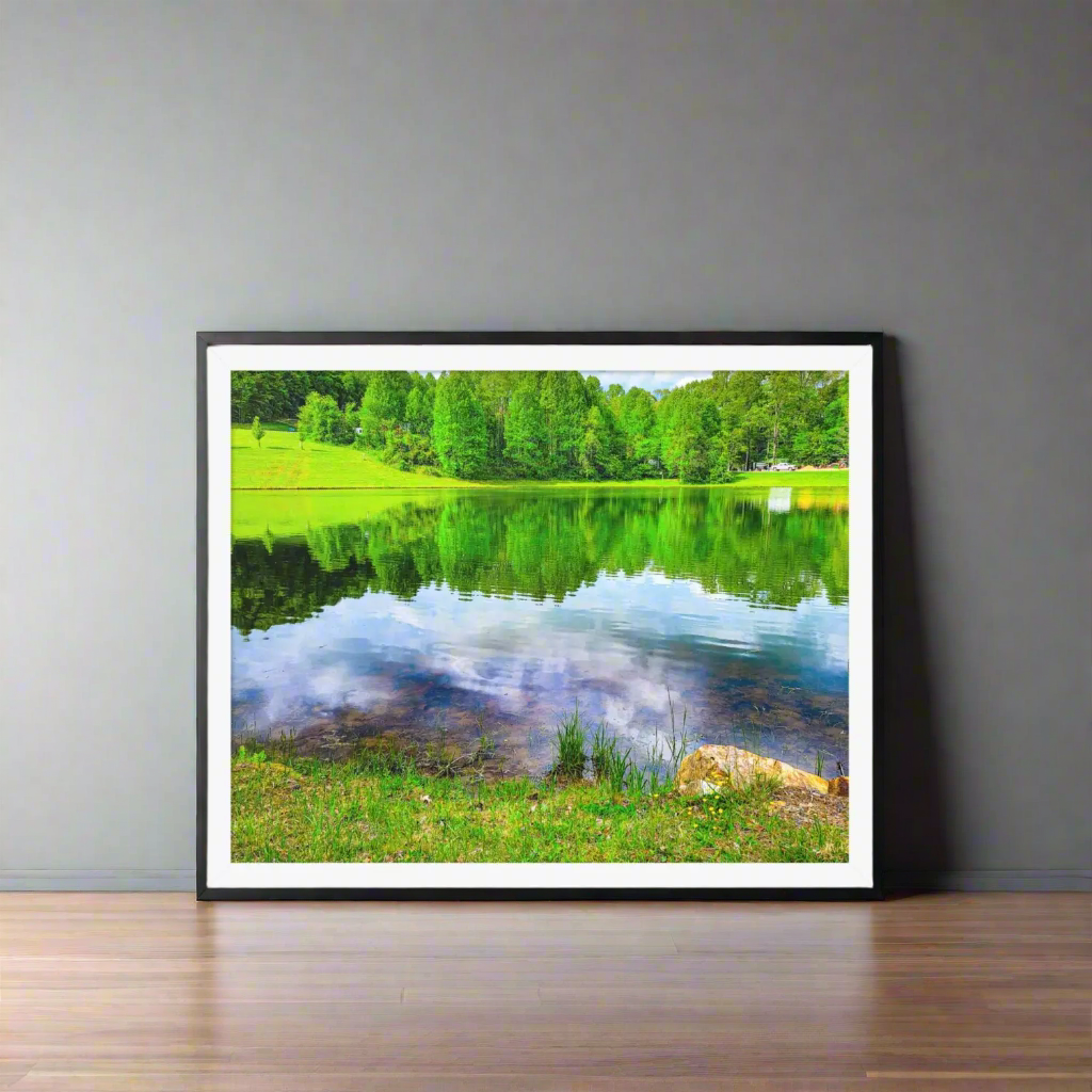 Galax Virginia Breathtaking Framed Fine Art Landscape Print by J'Lea Designs