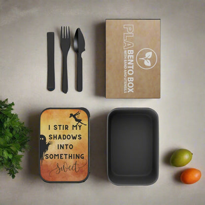 Shadow Confection Limited Edition Bento Box Black / 7.4’’ x 5.1’’ x 2.3’’ with Accessories
