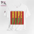 SURVIVING STRICTLY ON HOPE & DOPE Adult Unisex Jersey Tee | 420 | Statement Shirt - J'Lea Designs