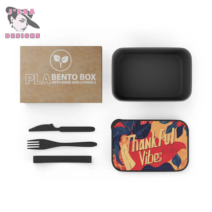 Thankful Vibes by J’Lea Designs – Transformative Eco-Friendly Bento Box with Autumn Mosaic Design - Novembers