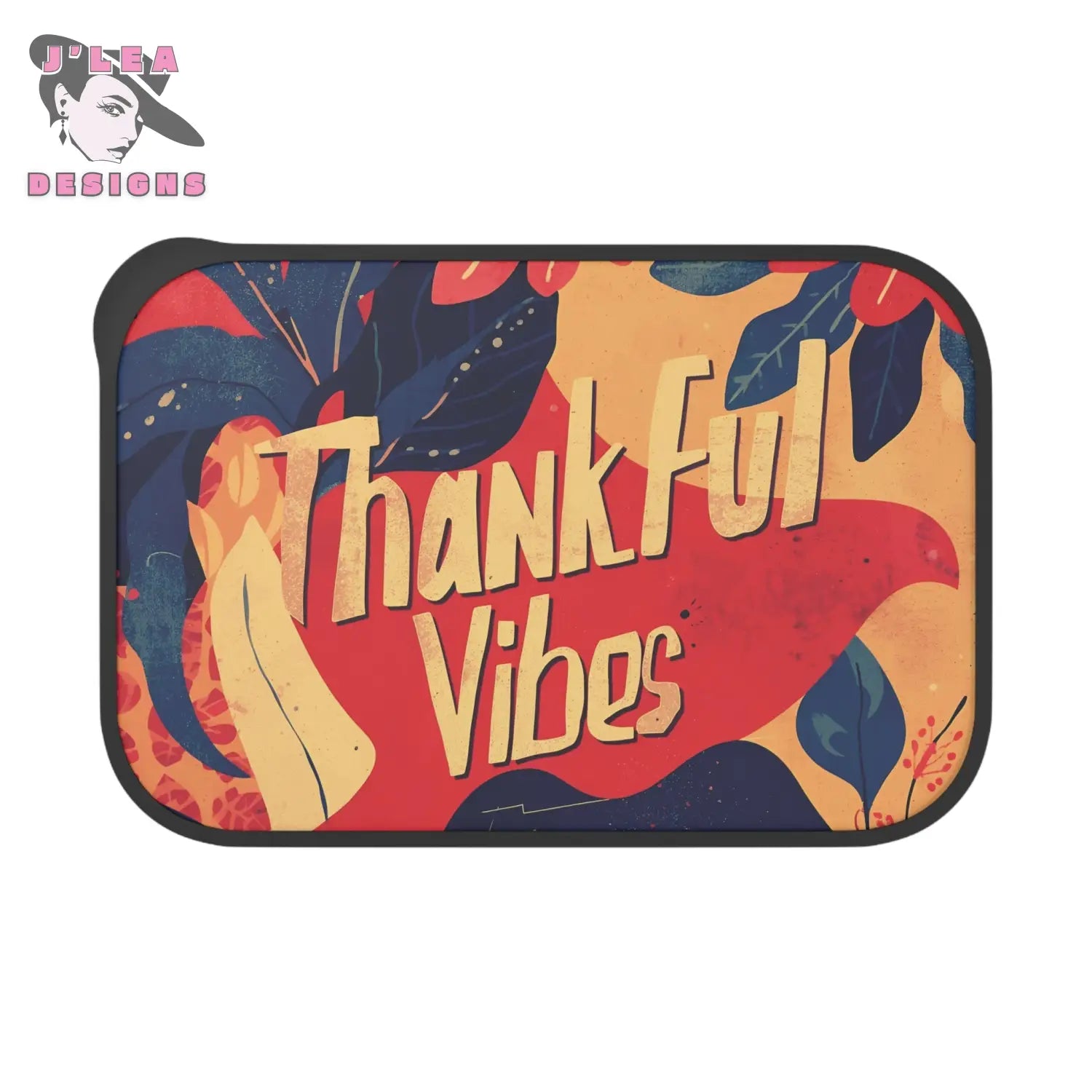 Thankful Vibes by J’Lea Designs – Transformative Eco-Friendly Bento Box with Autumn Mosaic Design - Novembers