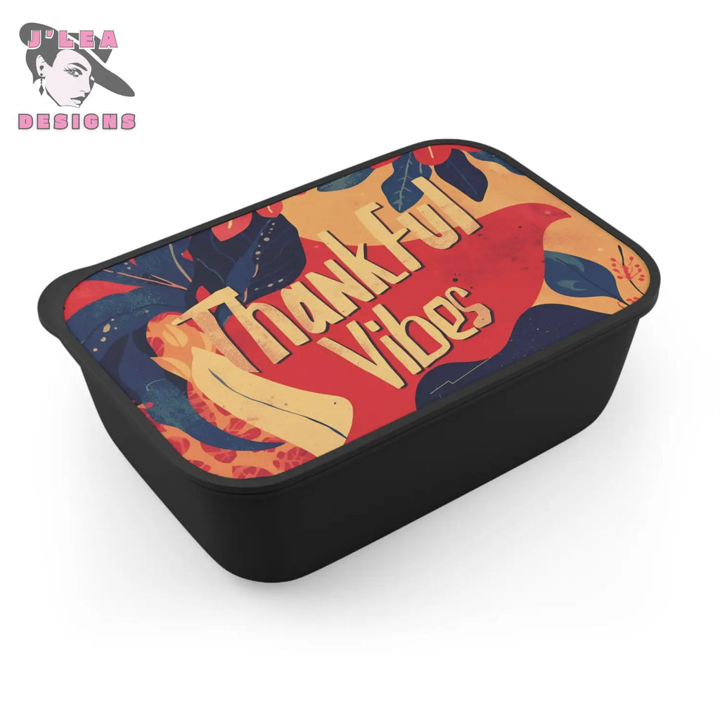 Thankful Vibes by J’Lea Designs – Transformative Eco-Friendly Bento Box with Autumn Mosaic Design - Novembers