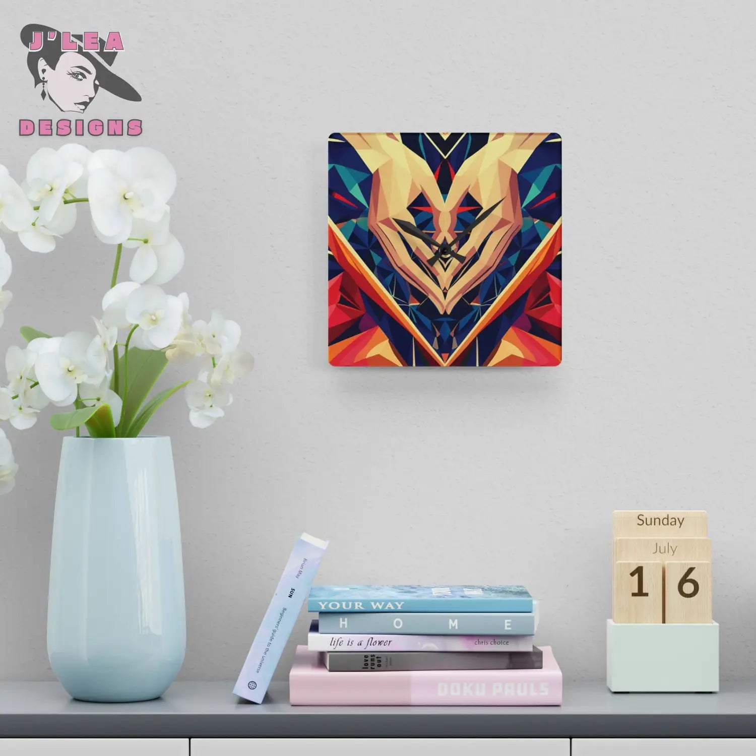 The Mechanism of Grace Visual Artwork Prints 10.75’’ × 10.75’’ (Square) Home Decor
