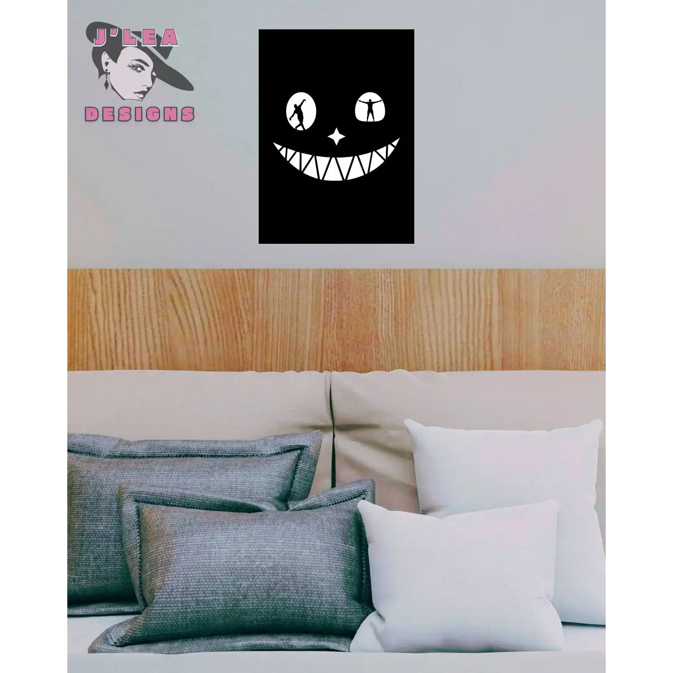 The Smile That Sees You surreal horror art print - Download and Print Art