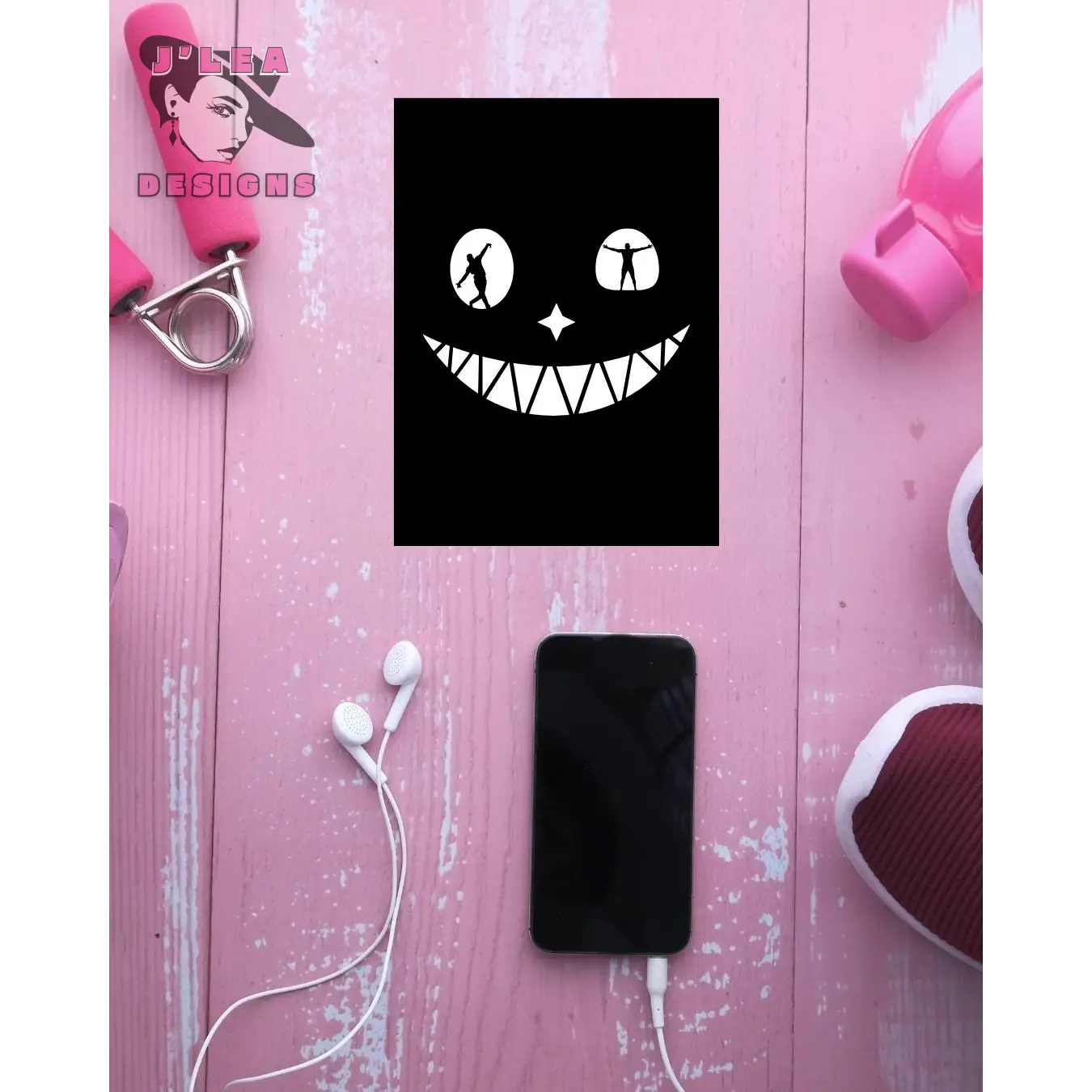 The Smile That Sees You surreal horror art print - Download and Print Art