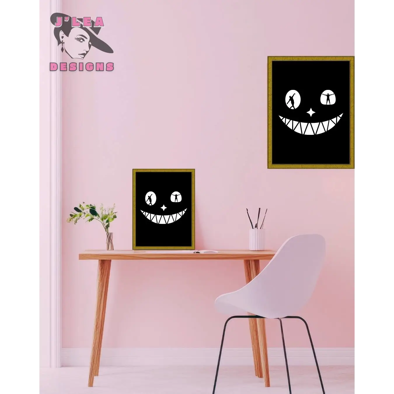 The Smile That Sees You surreal horror art print - Download and Print Art