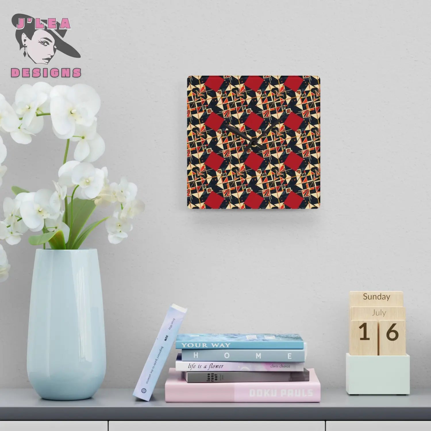 Time to Be Seen Art Prints for Home Decor 10.75’’ × 10.75’’ (Square) Home Decor
