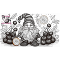 Whimsical Gnome Harvest | Page 4 | Coloring Page - J'Lea Designs