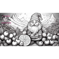 Whimsical Gnome Harvest | Page 5| Coloring Page - J'Lea Designs