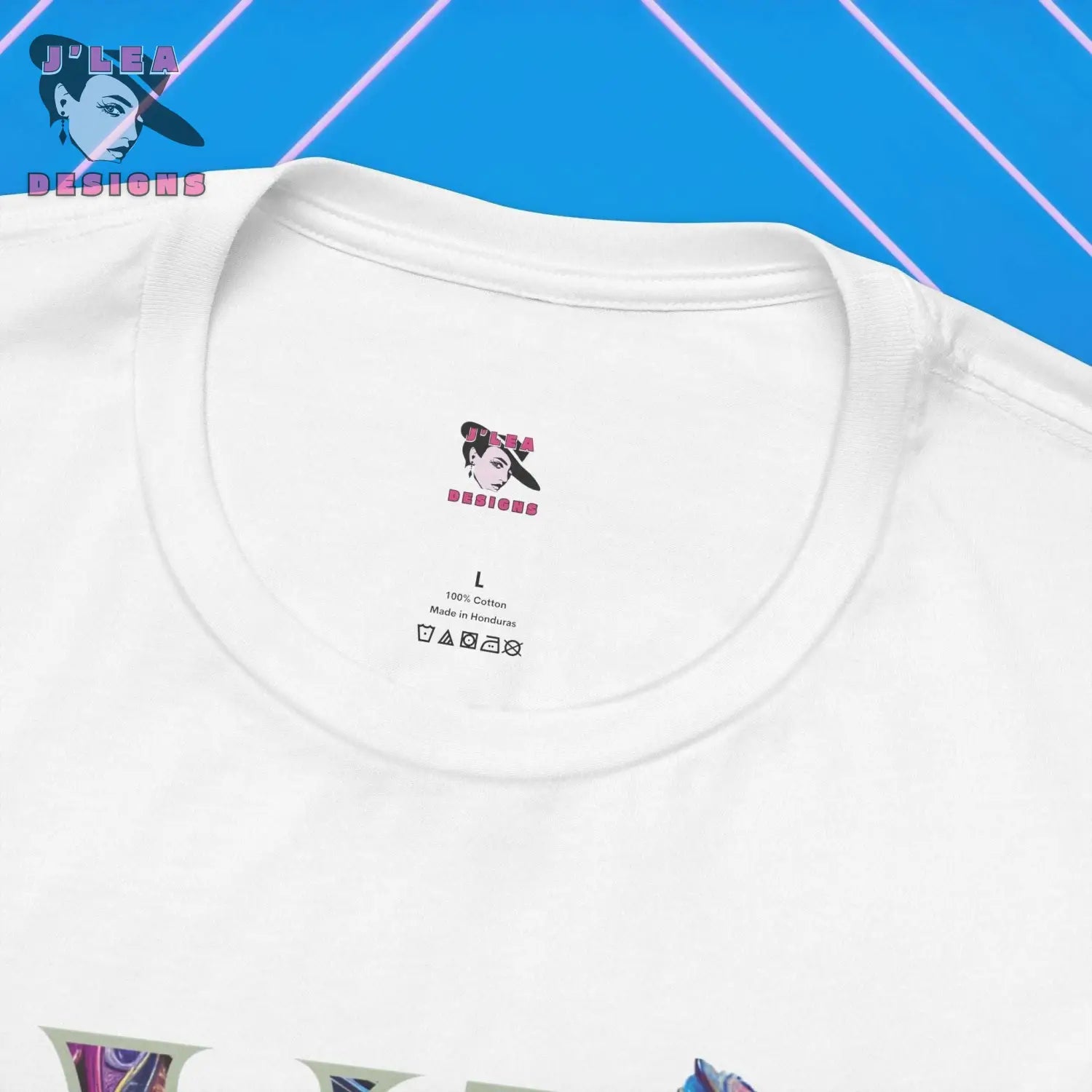 WISDOM | Adult Unisex Jersey Tee | Typography Design with AI-generated Owl | Statement Shirt - J'Lea Designs